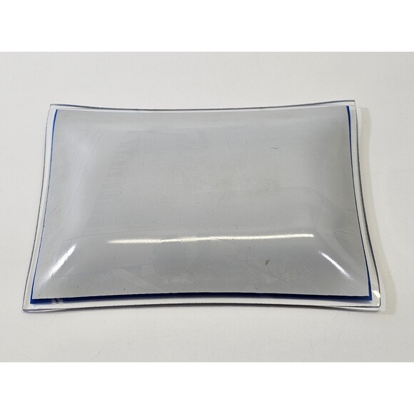 VINTAGE 1975 Walt Disney World Monorail Trinket Glass Dish Souvenir Tray GUC - Picture 8 of 8